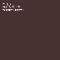 #473131 - Woody Brown Color Image